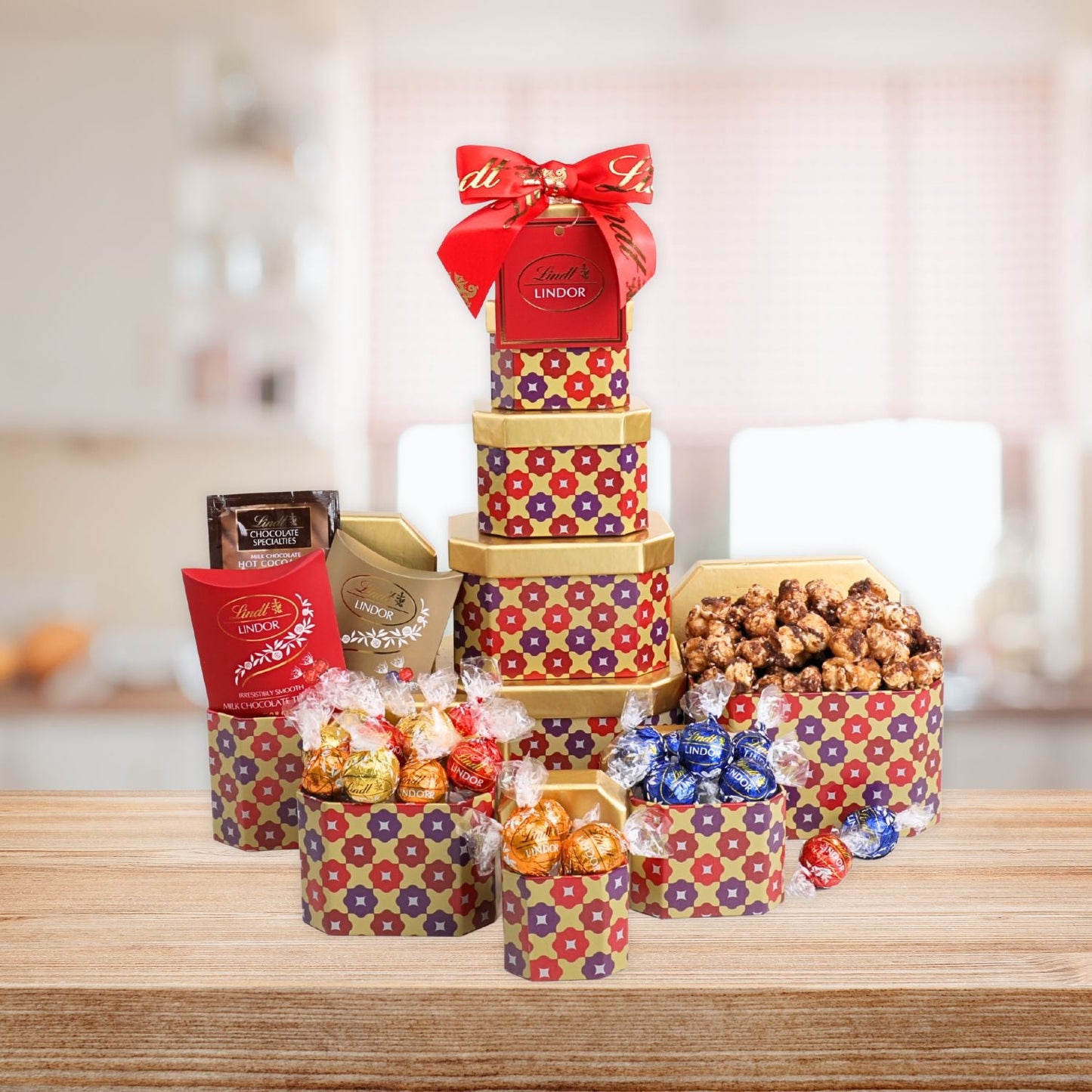 Decadent Lindt Gift Tower