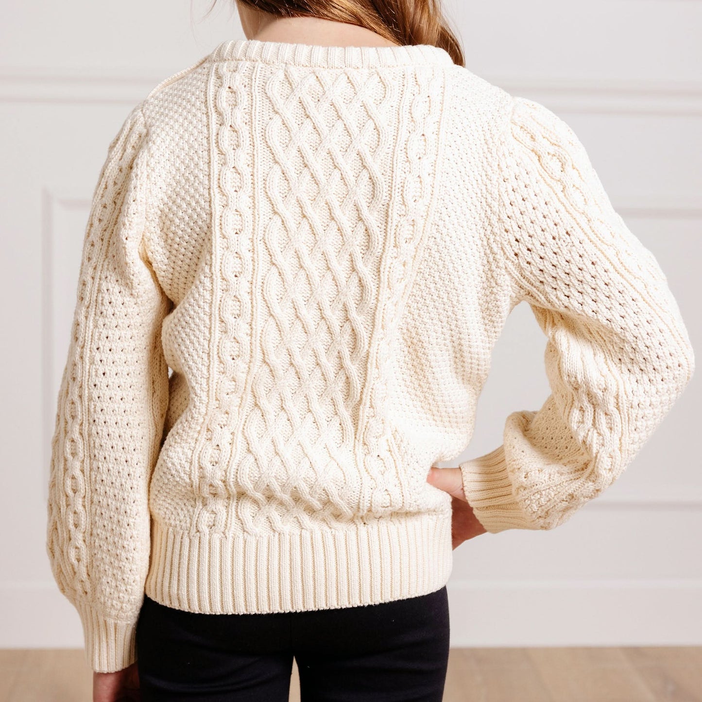 Organic Fisherman Sweater - Baby