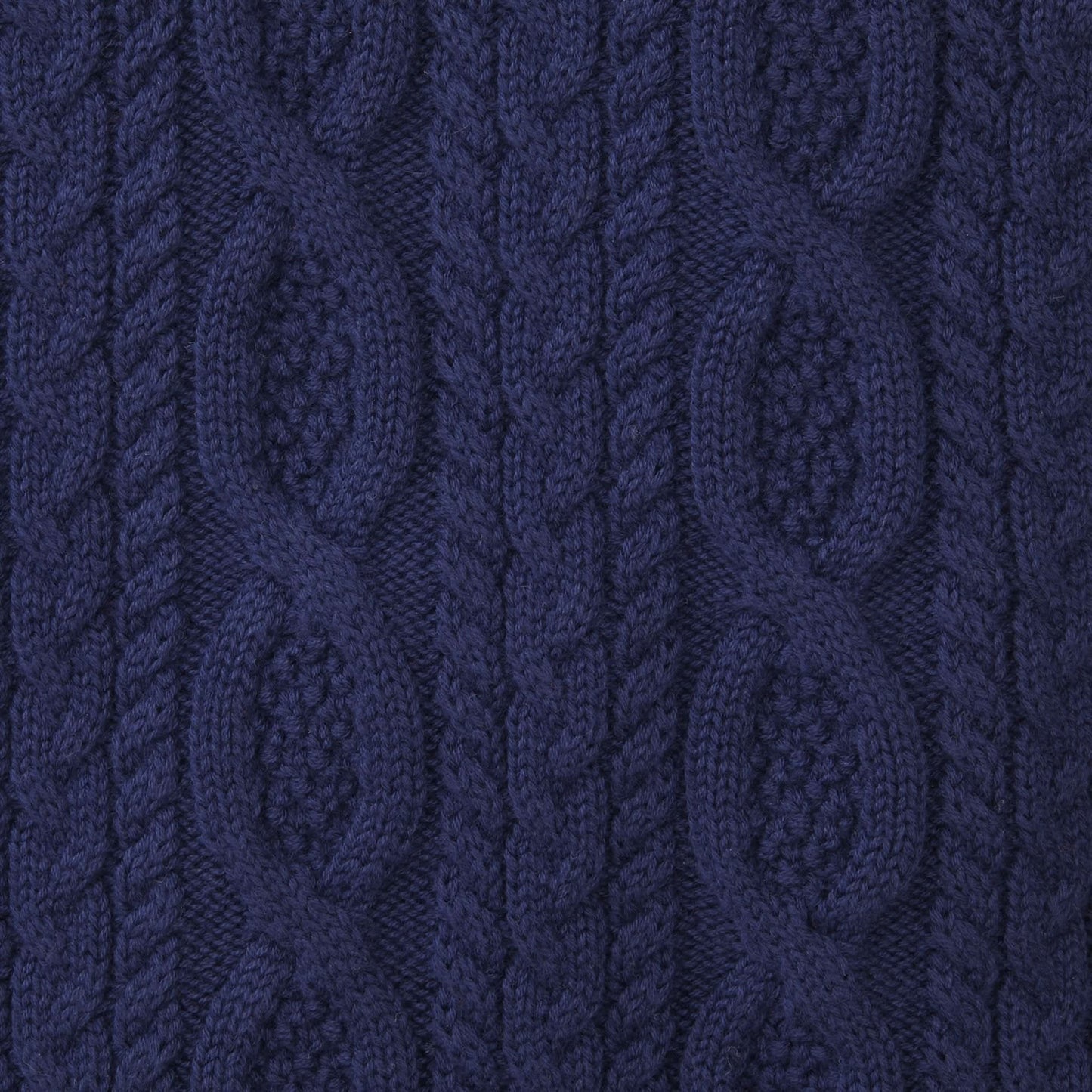 Mock Neck Cable Sweater with Buttons - Baby