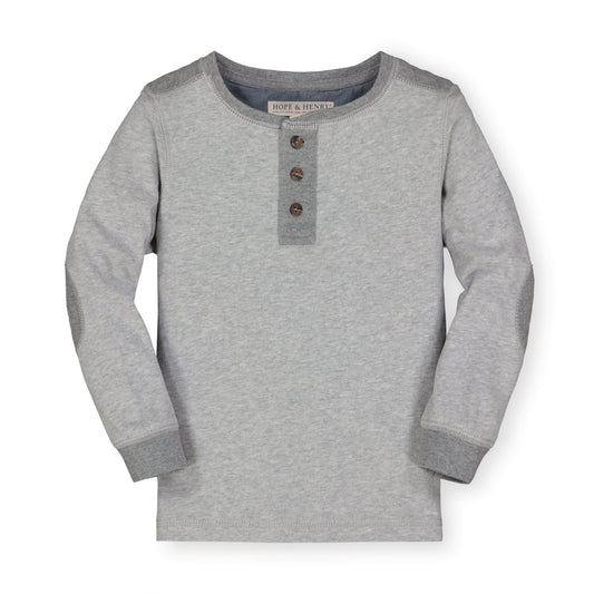 Quilted Henley Tee
