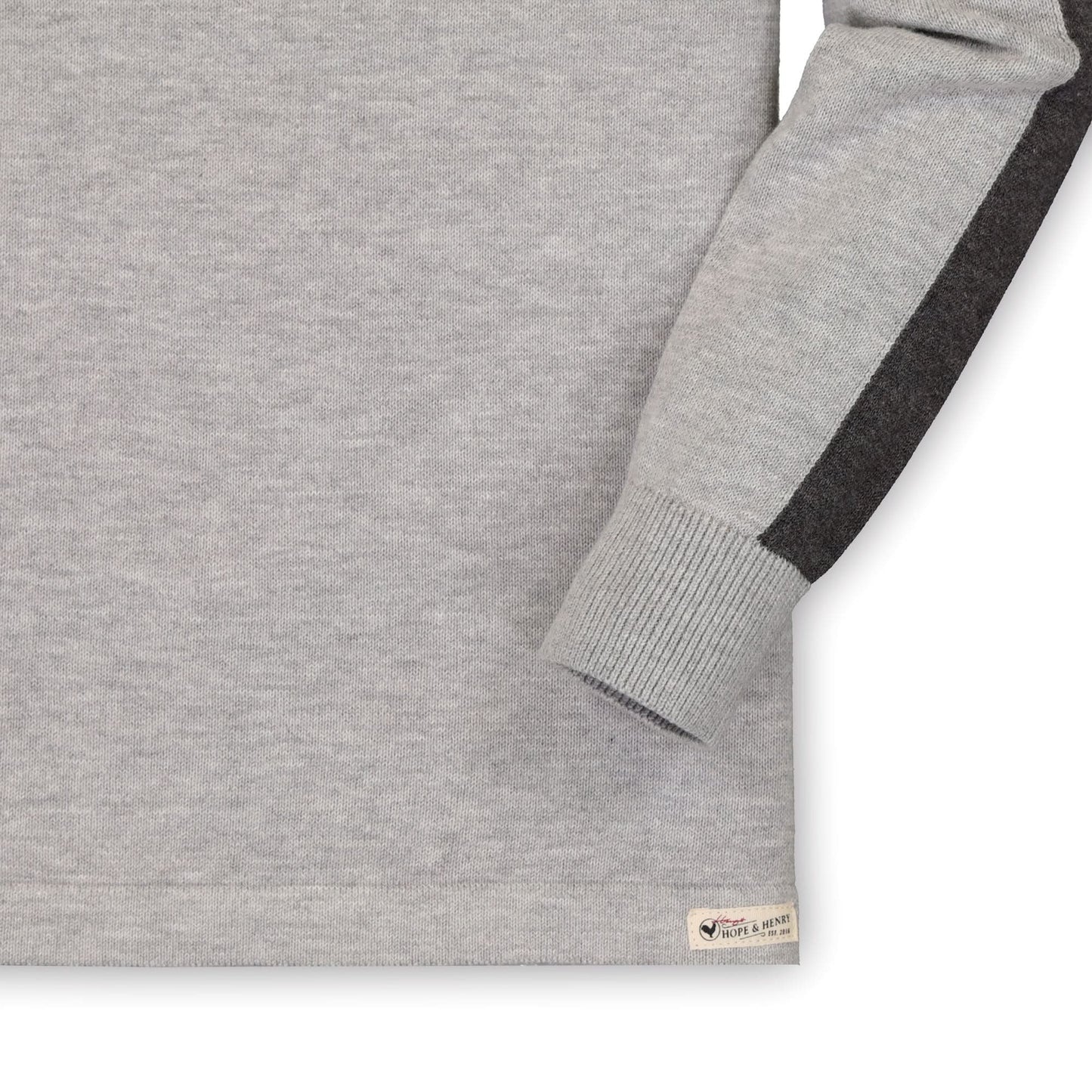 Long Sleeve Organic Sweater Polo - Baby