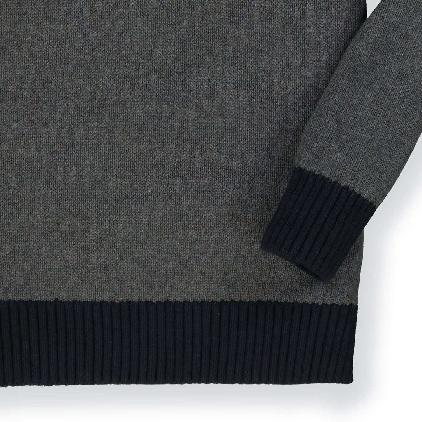 Contrast Sweater with Elbow Patches - Baby