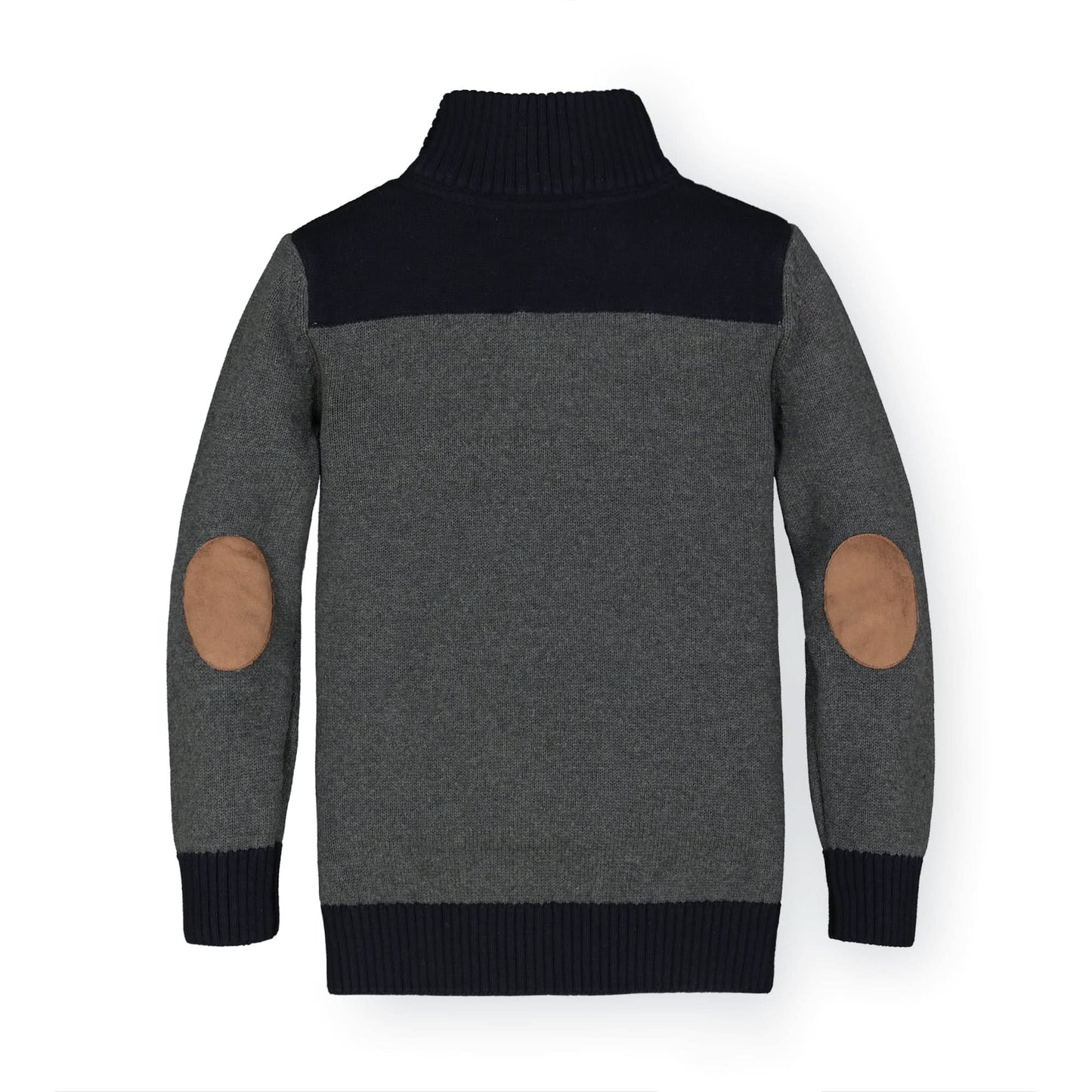 Contrast Sweater with Elbow Patches - Baby