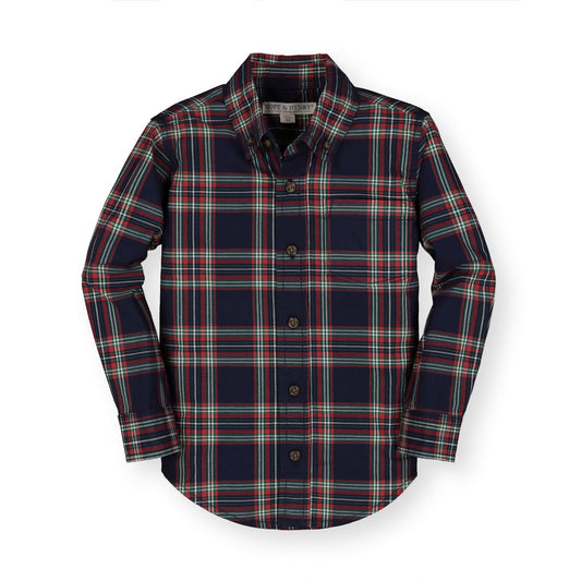 Stretch Poplin Button Down Shirt