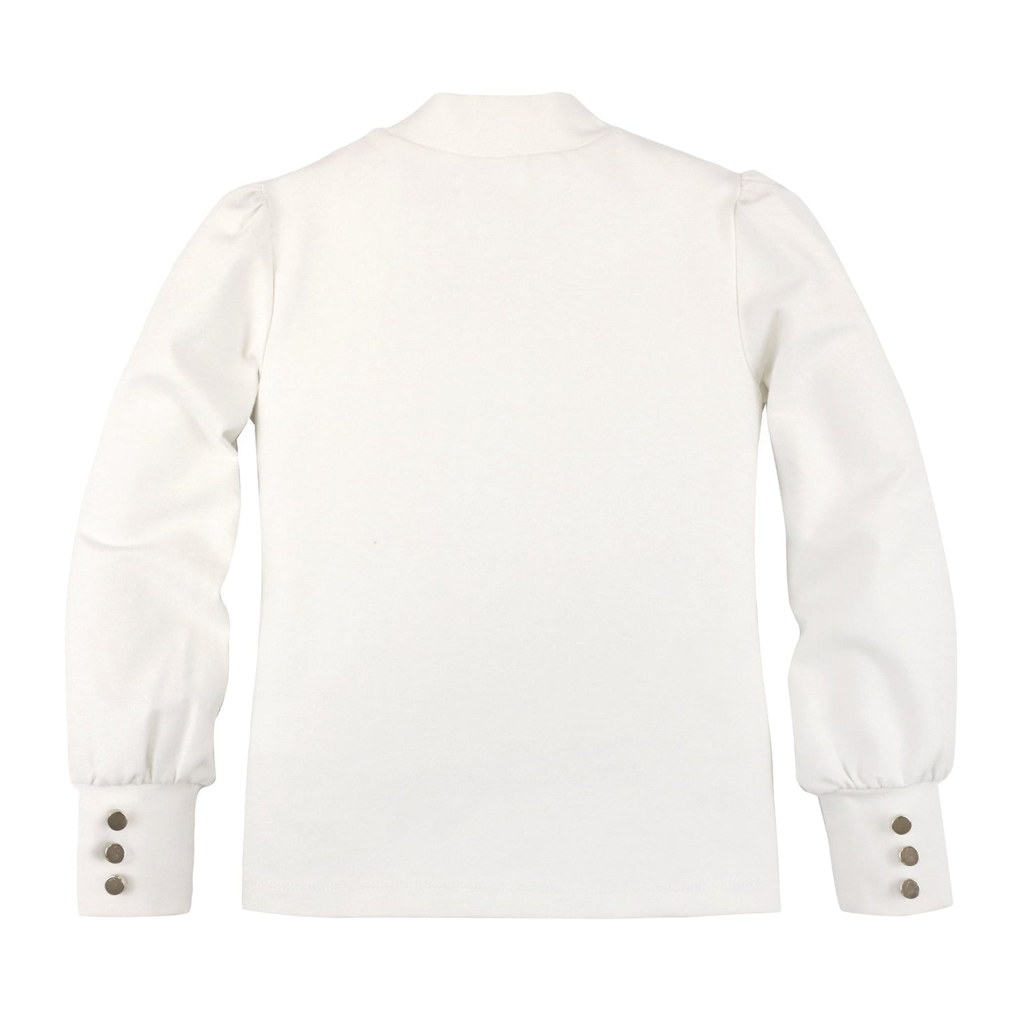 Organic Mock Neck Knit Top