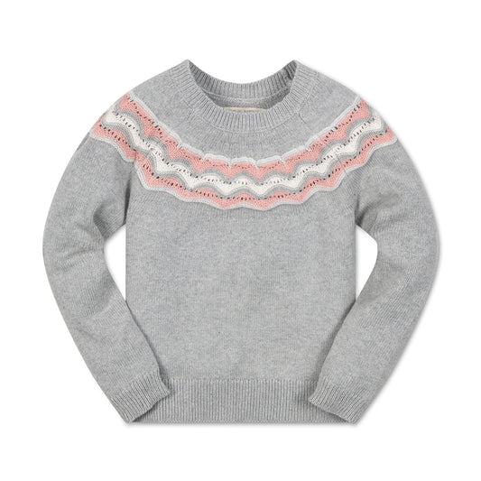 Fair Isle Raglan Sweater