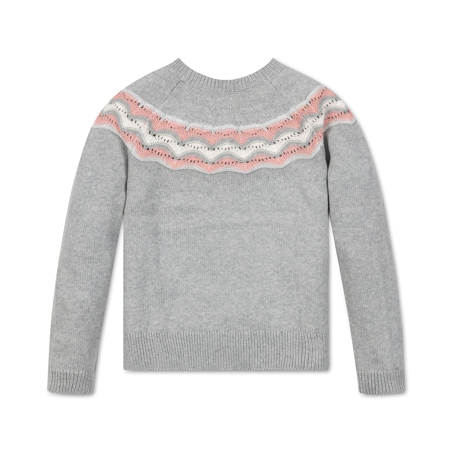 Fair Isle Raglan Sweater
