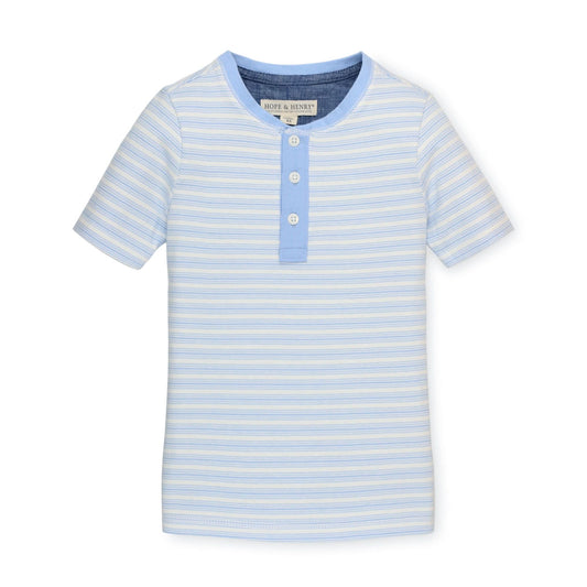 Short Sleeve Henley Tee