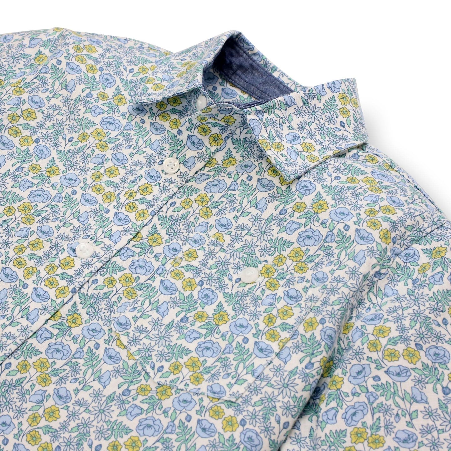Linen Short Sleeve Button Down Shirt - Baby