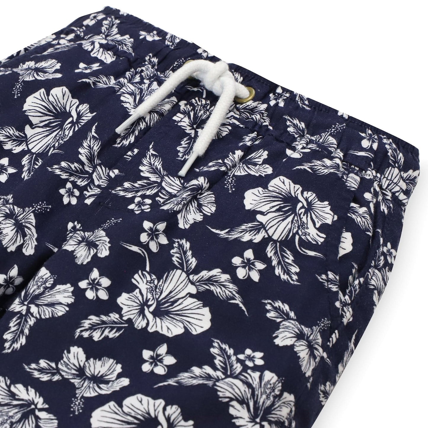 Relaxed Linen Pull-On Short - Baby