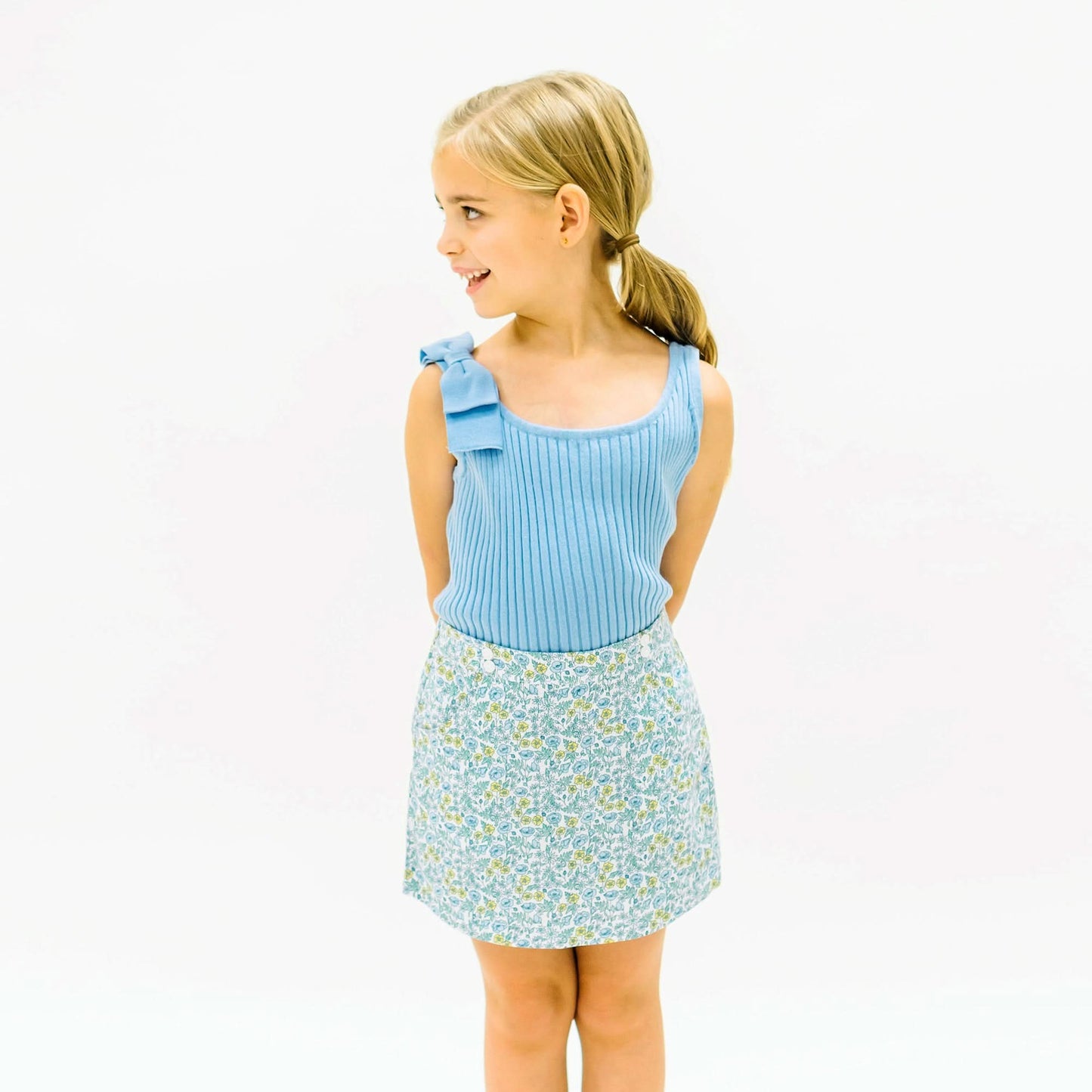 Bow Sweater Tank - Baby