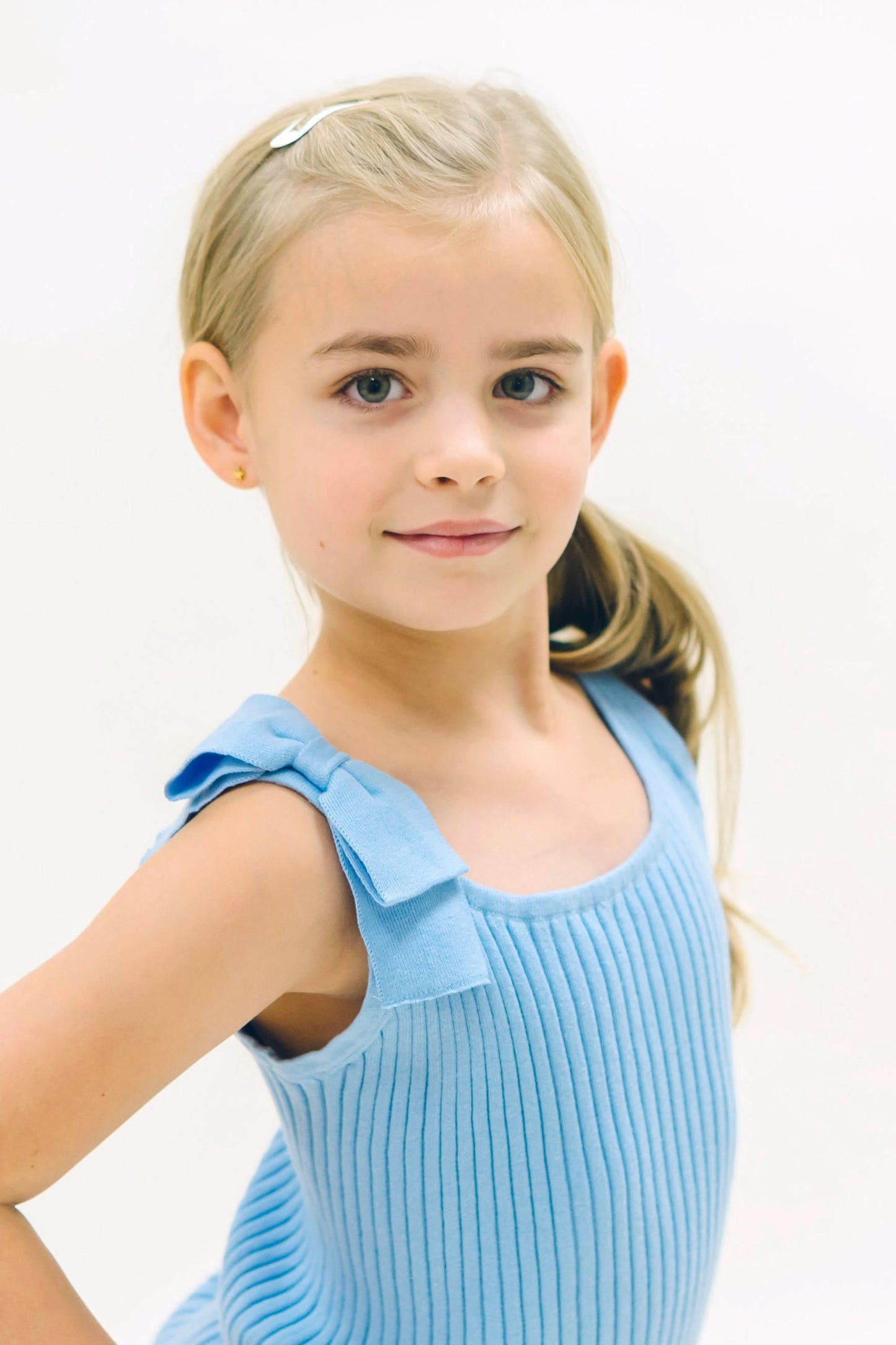 Bow Sweater Tank - Baby