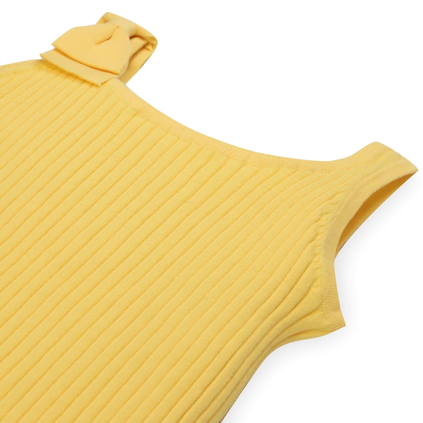 Organic Bow Sweater Tank - Baby