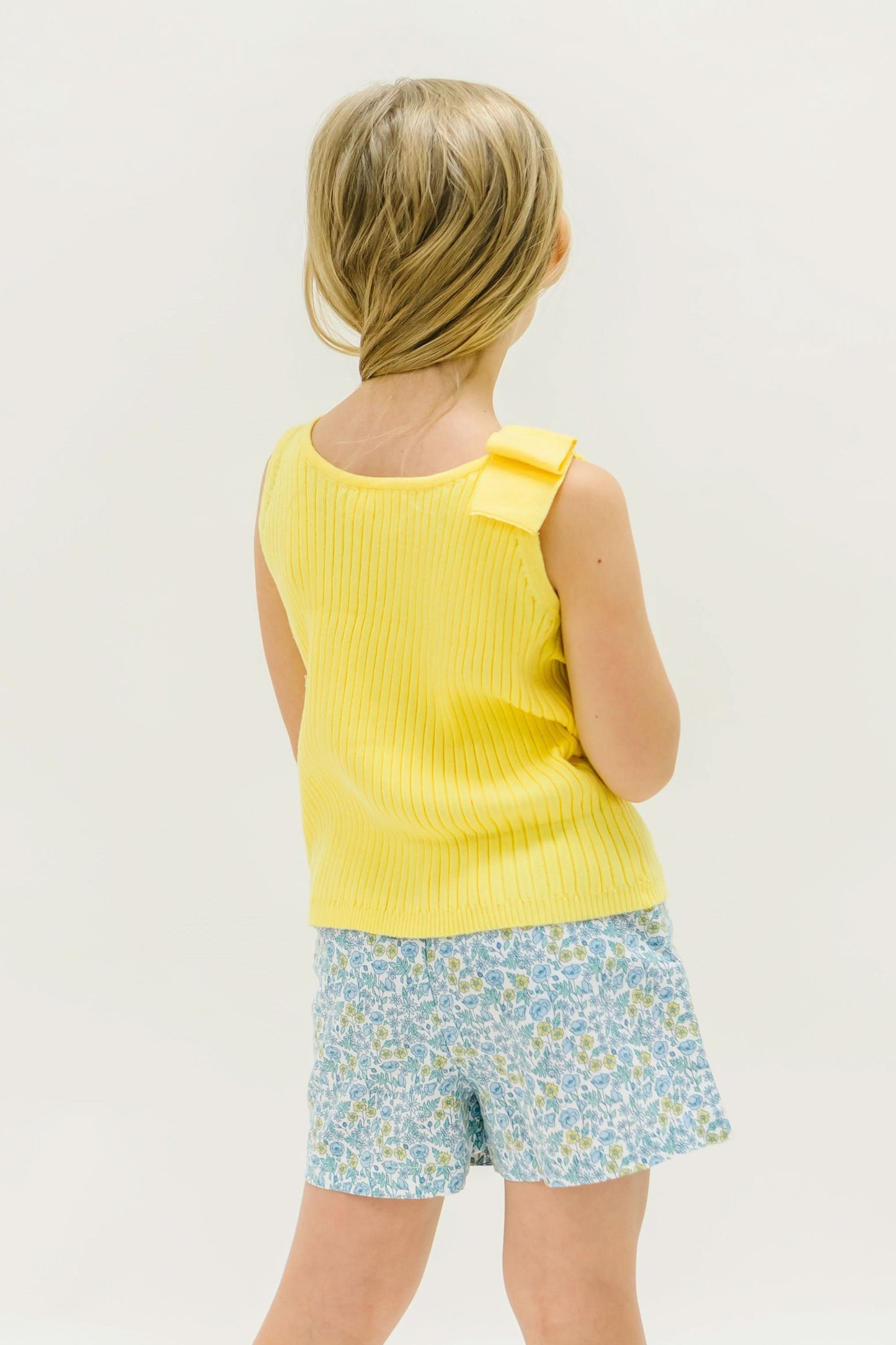 Organic Bow Sweater Tank - Baby