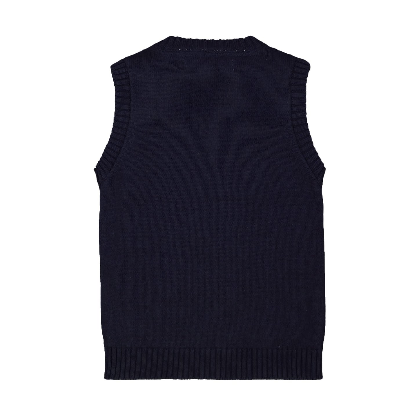 V-Neck Organic Sweater Vest - Baby