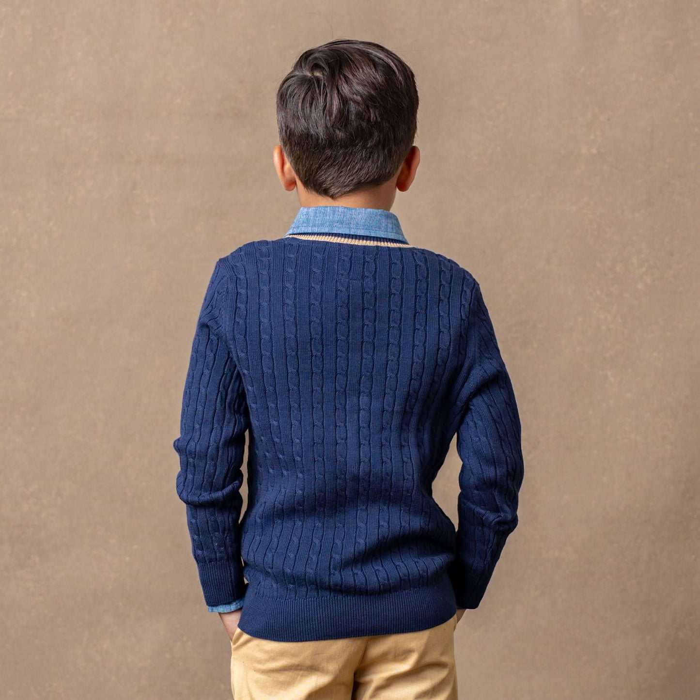 Organic Cable Cardigan - Baby