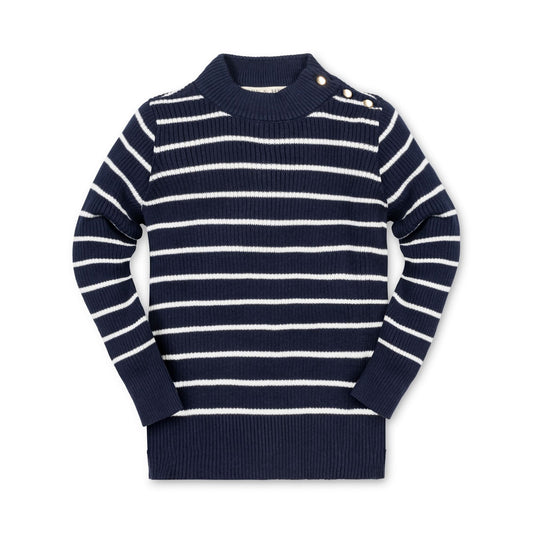 Organic Mock Neck Sweater