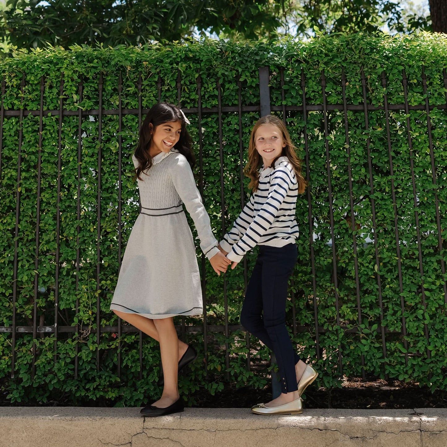Organic Peter Pan Collar Sweater Dress - Baby