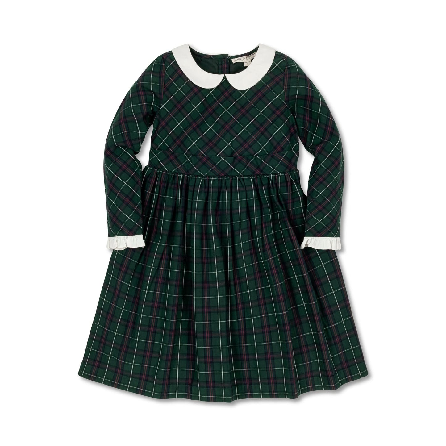Organic Ruffle Cuff Party Dress