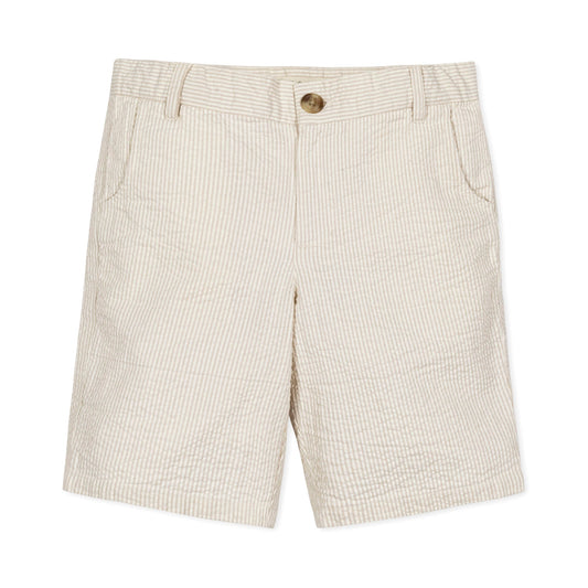 Organic Seersucker Short