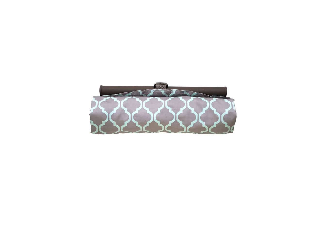 Baby Shopping Cart Hammock | Gray/Aqua