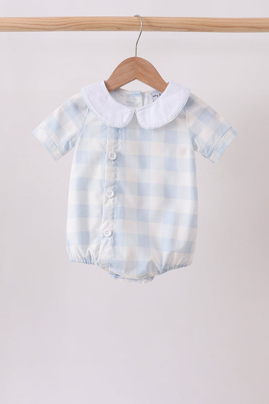 Blue Gingham Bubble