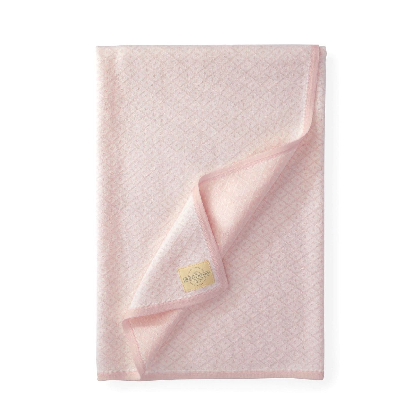 Ruffle Sweater Romper & Jacquard Blanket Gift Set