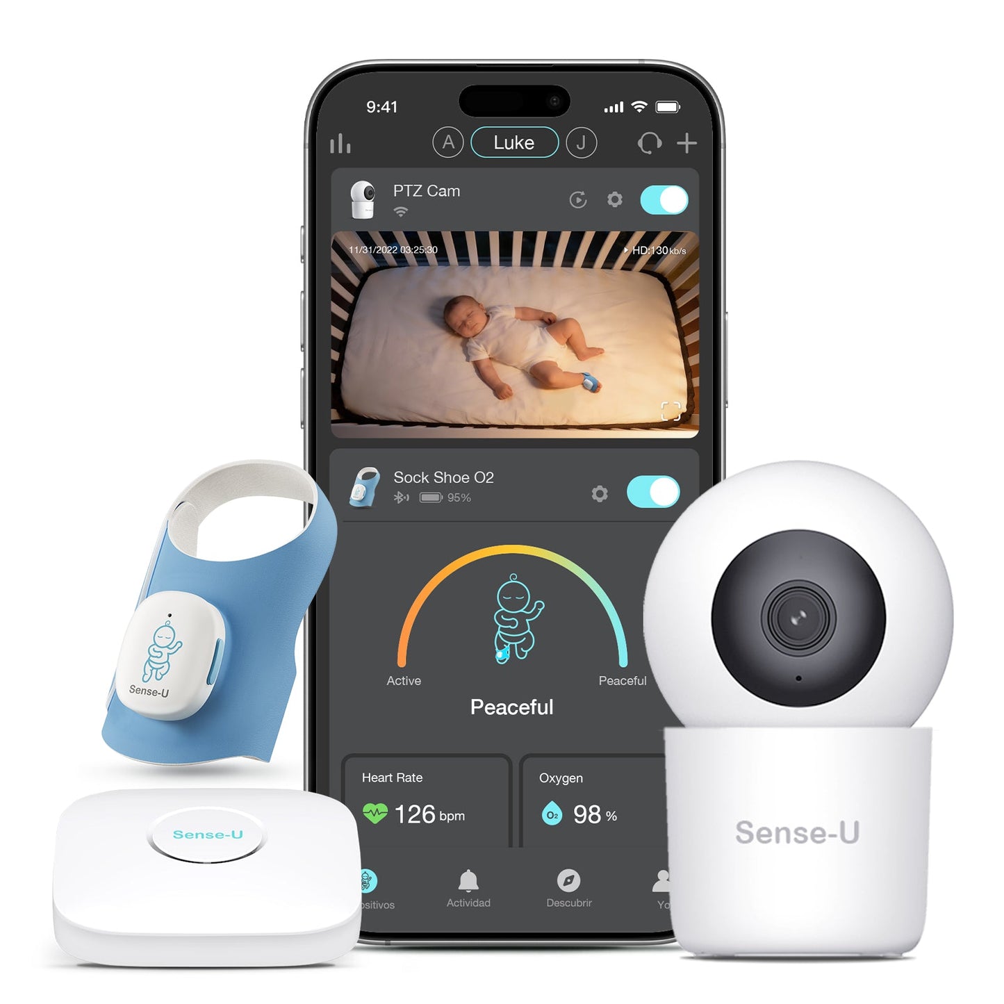 Smart Sock Shoe Bundle (2.5K PTZ Cam)