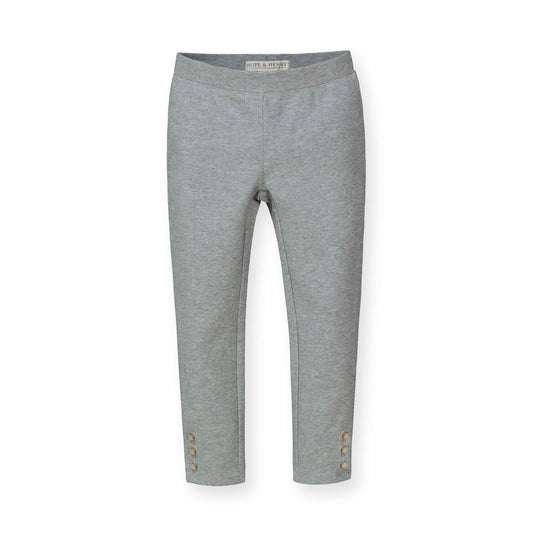 Button Cuff Ponte Pant
