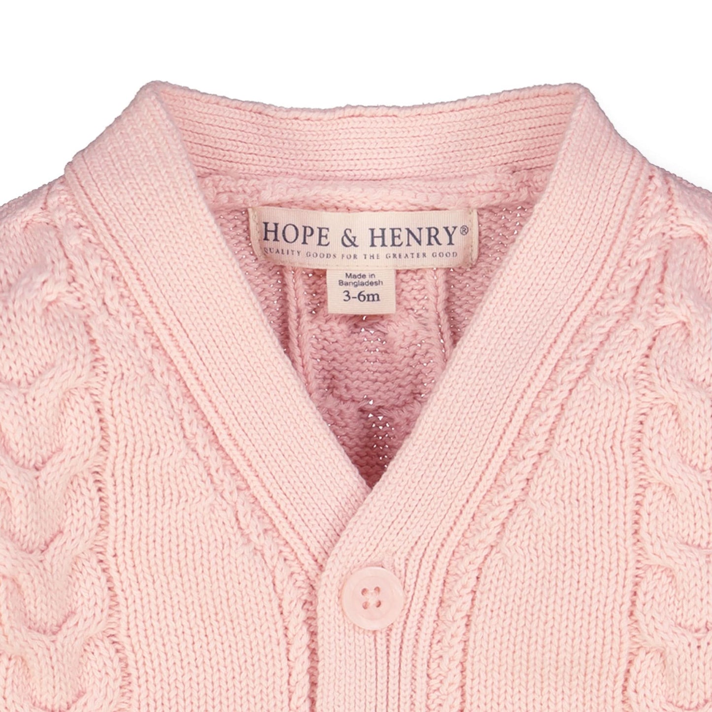 Cable Knit Cardigan Sweater
