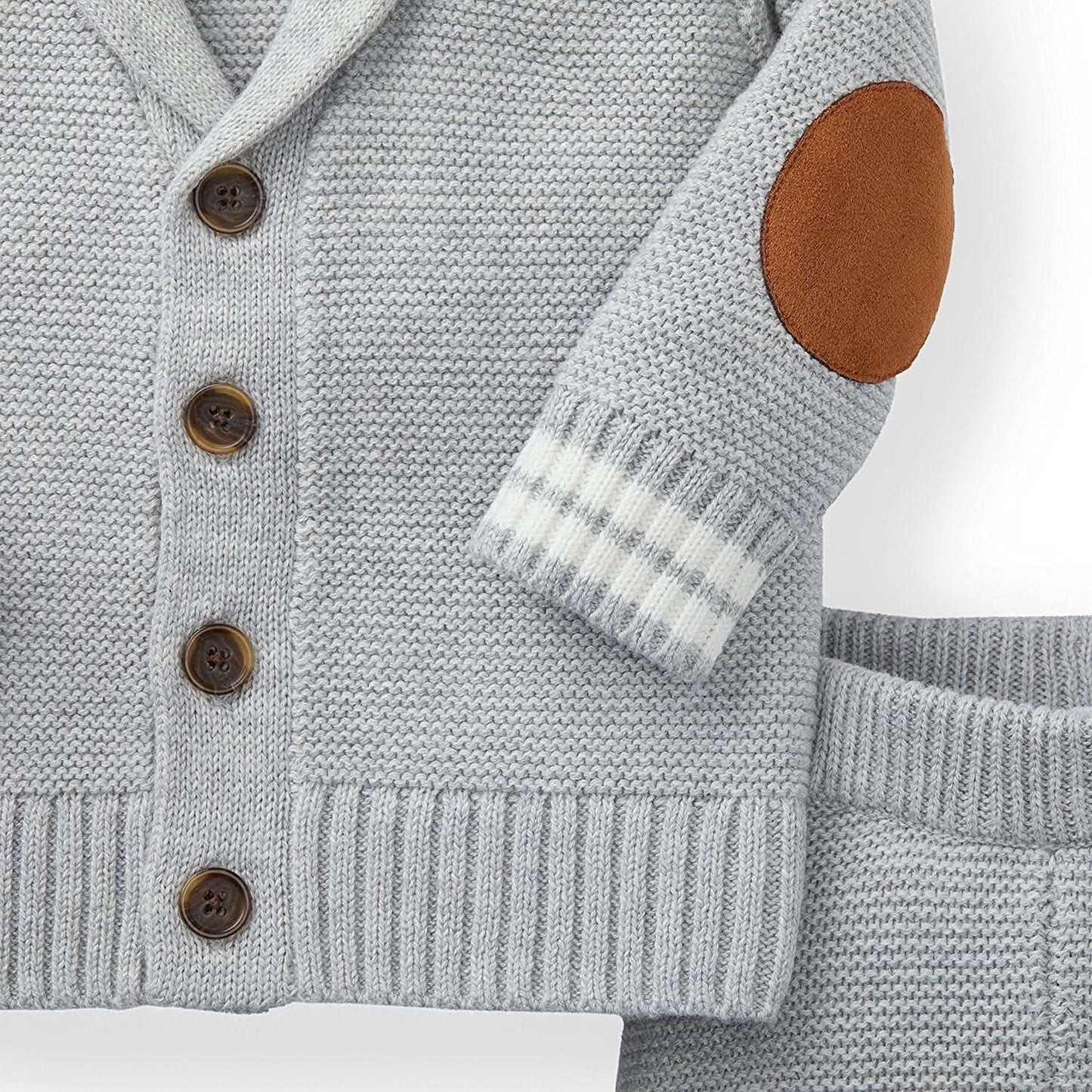 Organic Cardigan and Sweater Legging - Boxed Gift Set