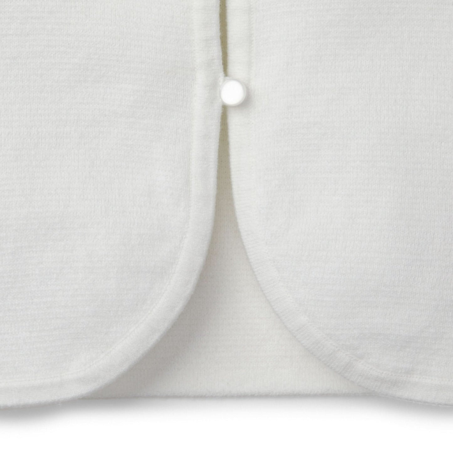 Cropped Curved Hem Cardigan - Baby