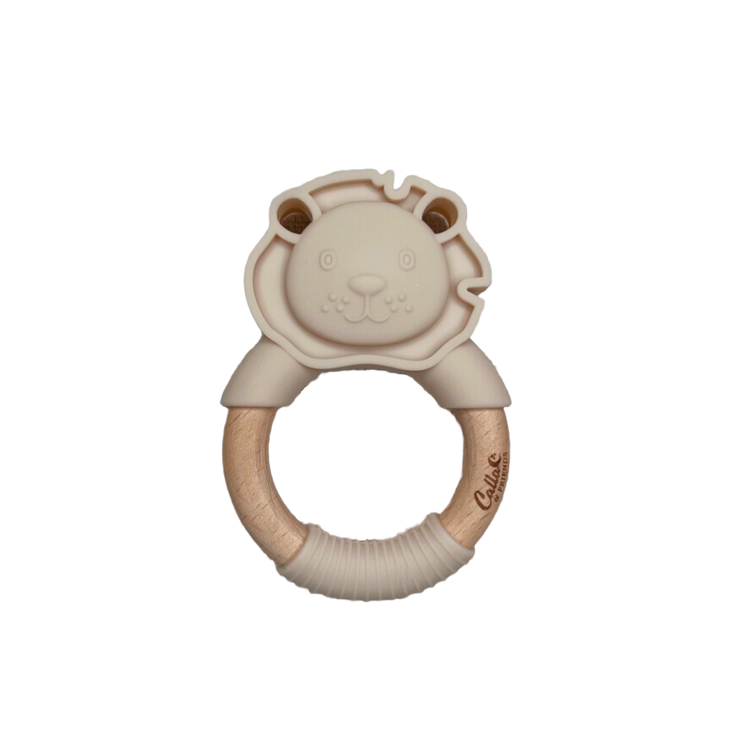 Lion Silicone Teether