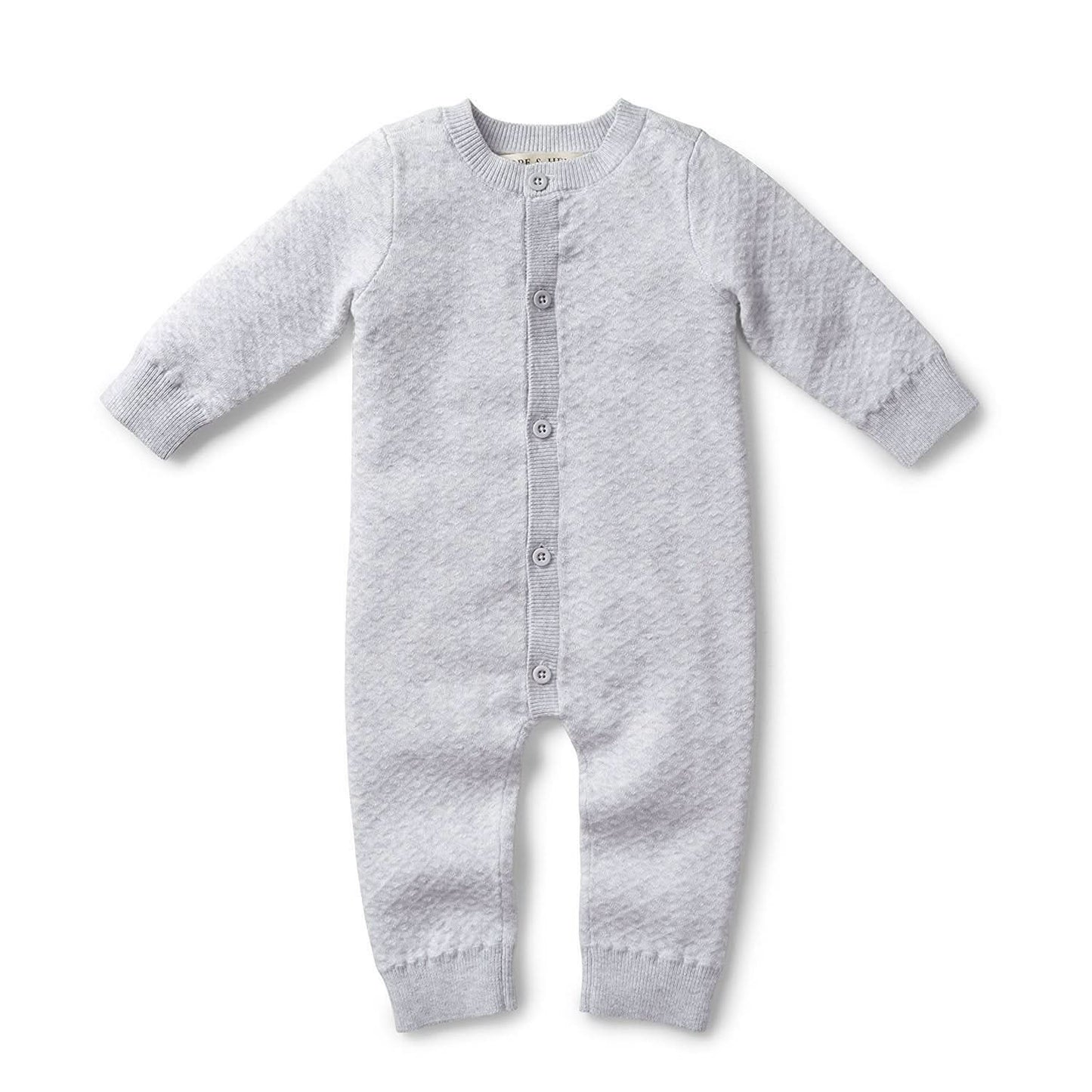 Jacquard Sweater Romper