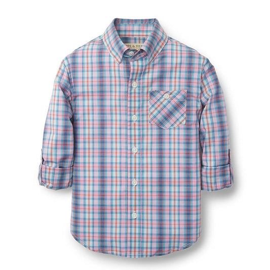Poplin Button Down Shirt