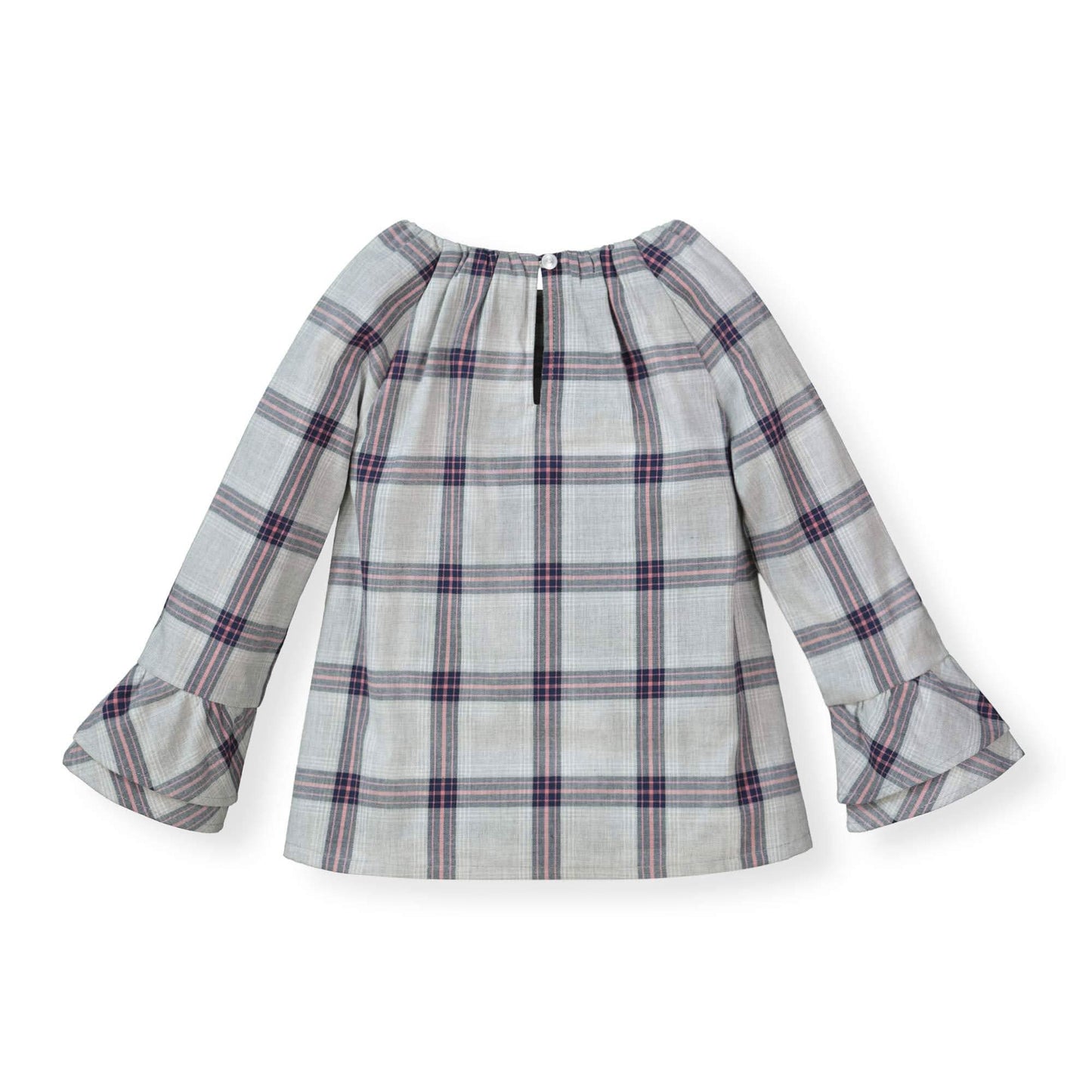 Organic Ruffle Sleeve Top
