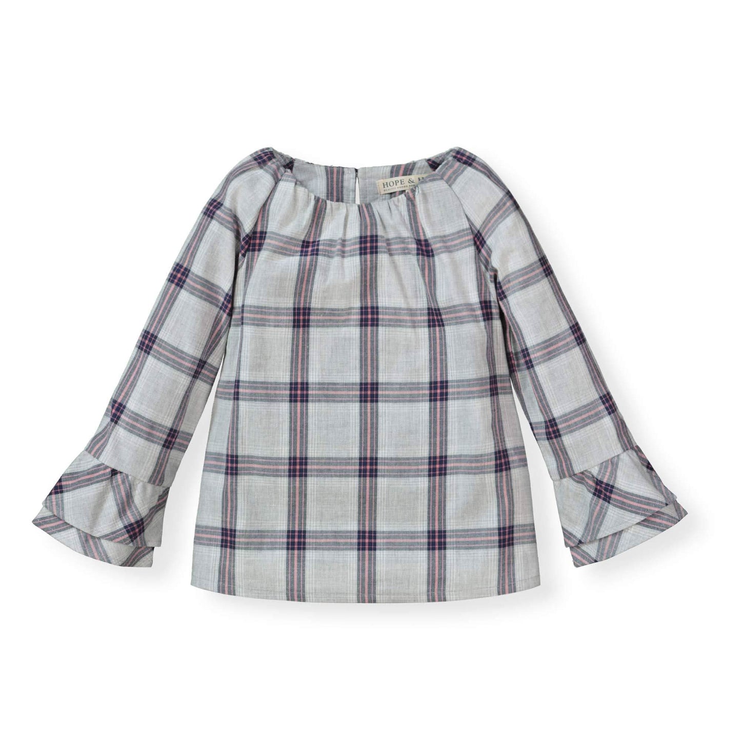 Organic Ruffle Sleeve Top