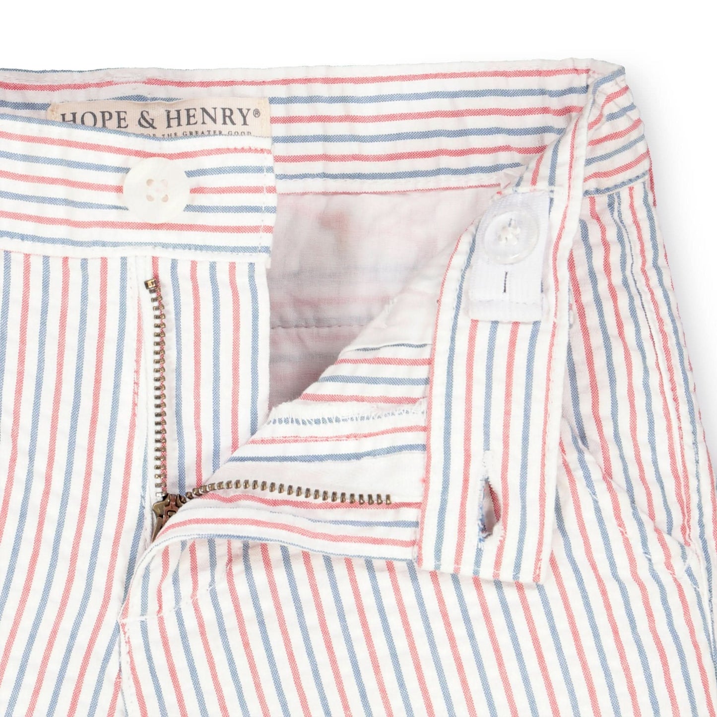 Organic Seersucker Short - Baby
