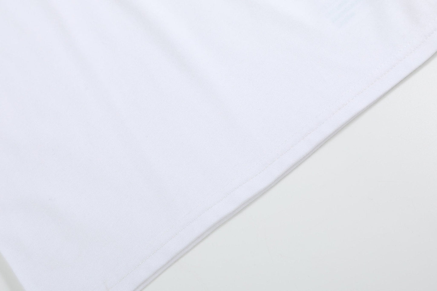 White Cotton Layering Girls Shirt